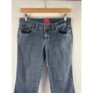 Elle Monaco Womens Bootcut Jeans Size 4 Blue Denim
